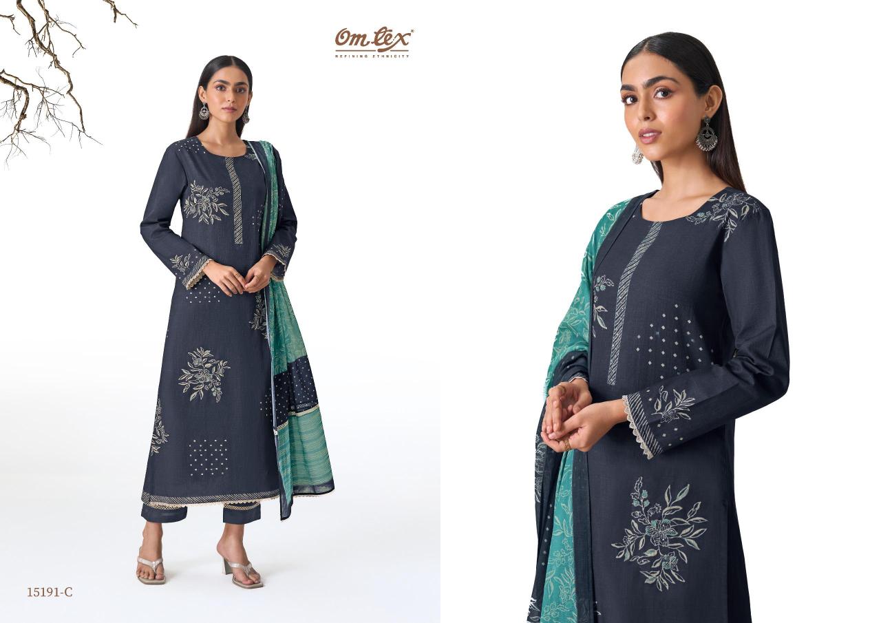 Omtex vareya cotton dress material wholesale price in mumbai